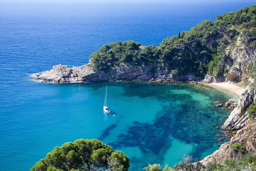"Le Balcon De La Mer" Residence "Icaros"-Wifi-Piscine-Parking Begur Exterior foto