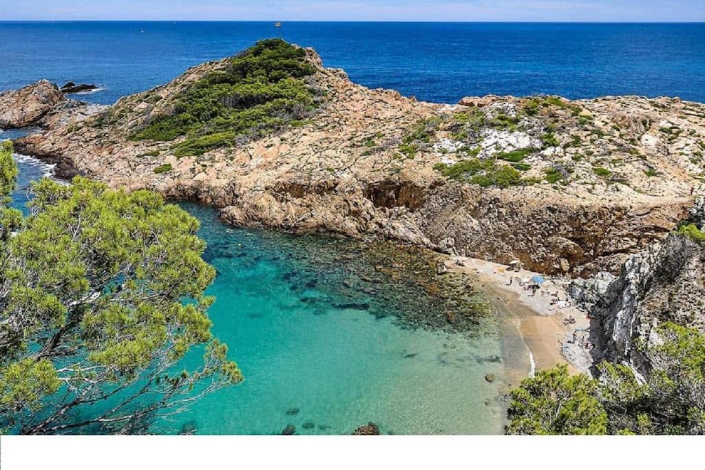 "Le Balcon De La Mer" Residence "Icaros"-Wifi-Piscine-Parking Begur Exterior foto